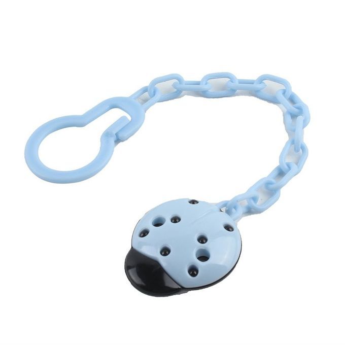 Safety Food Grade Sili One Baby Pa Ifier Infant Toddler Baby Soother Ni Le-Blue