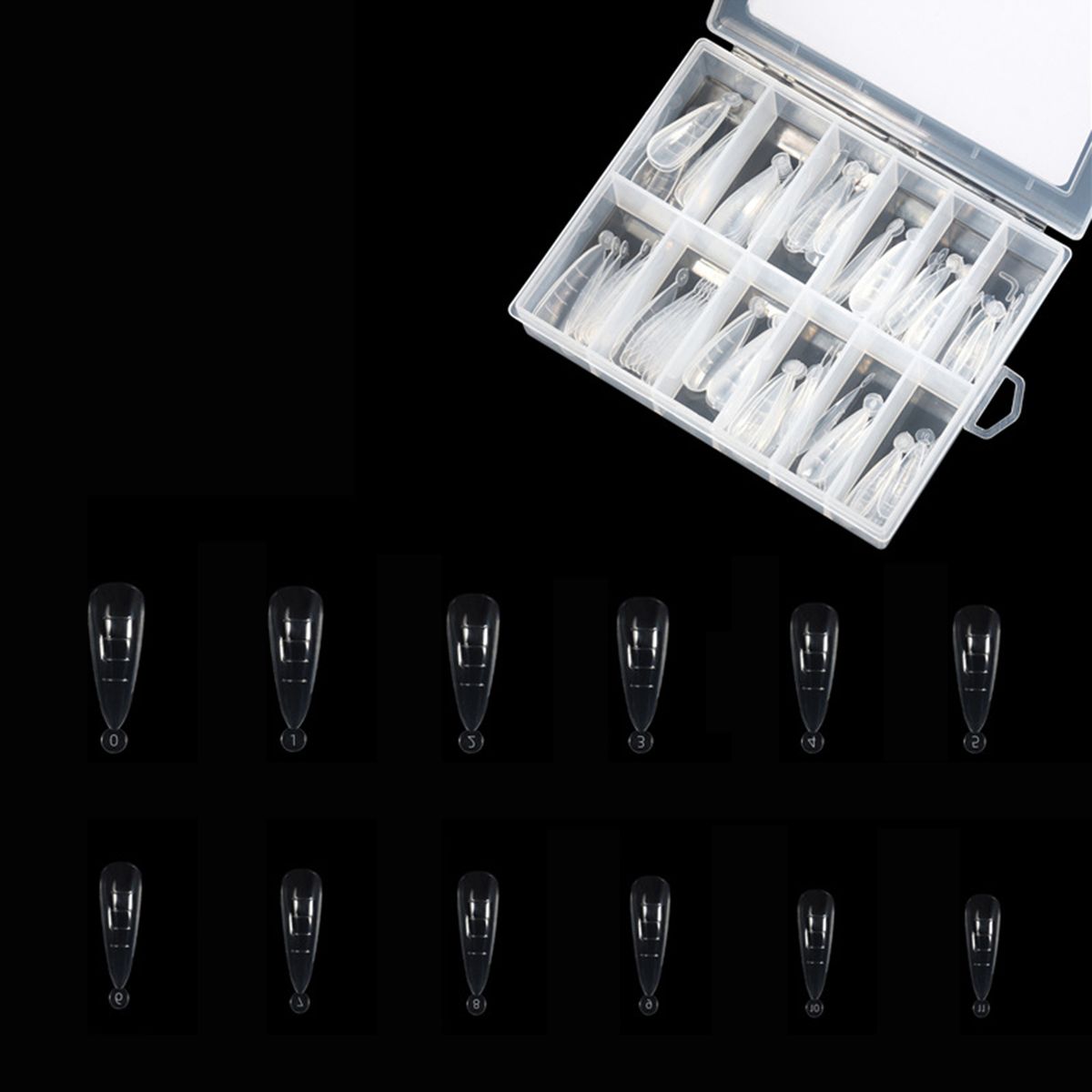 Clear False Nail Tips For Nail Extension French Nail Tip