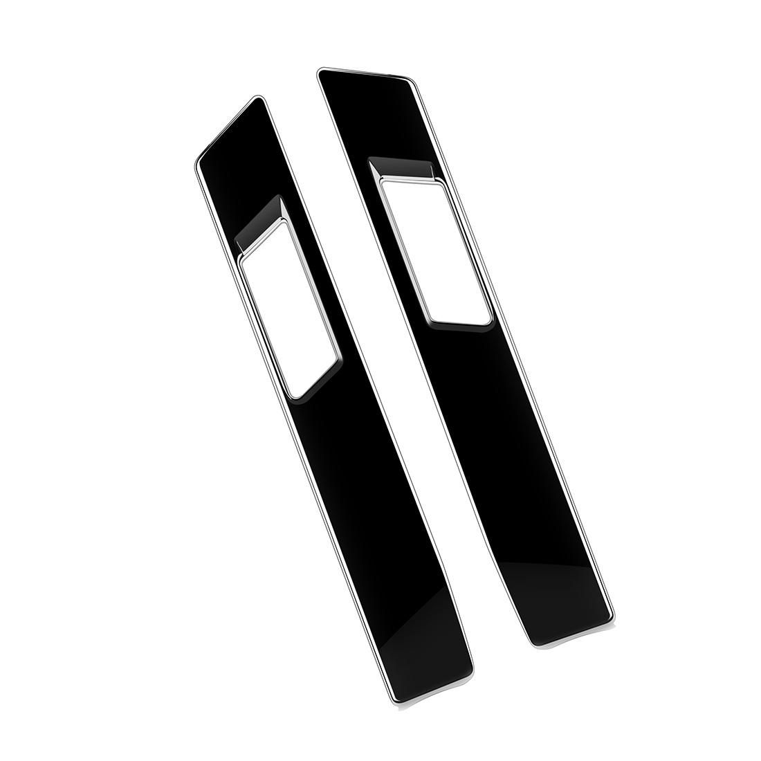 2Pcs Bright Black Lift Switch on Cover for Toyota Voxy