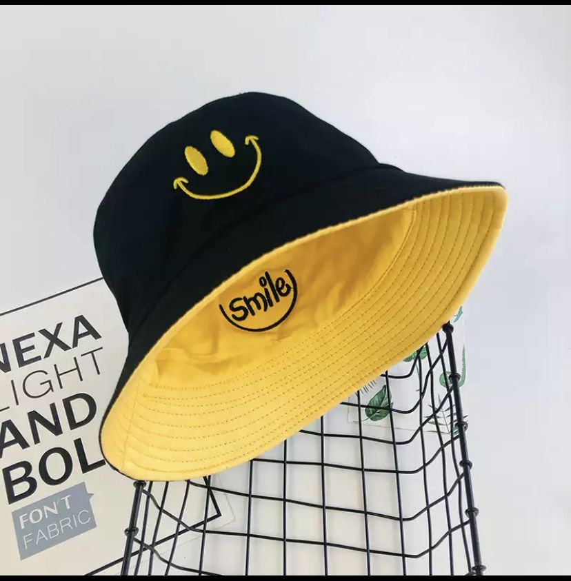 Embroidery Unisex REVERSIBLE Bucket Hat Cap