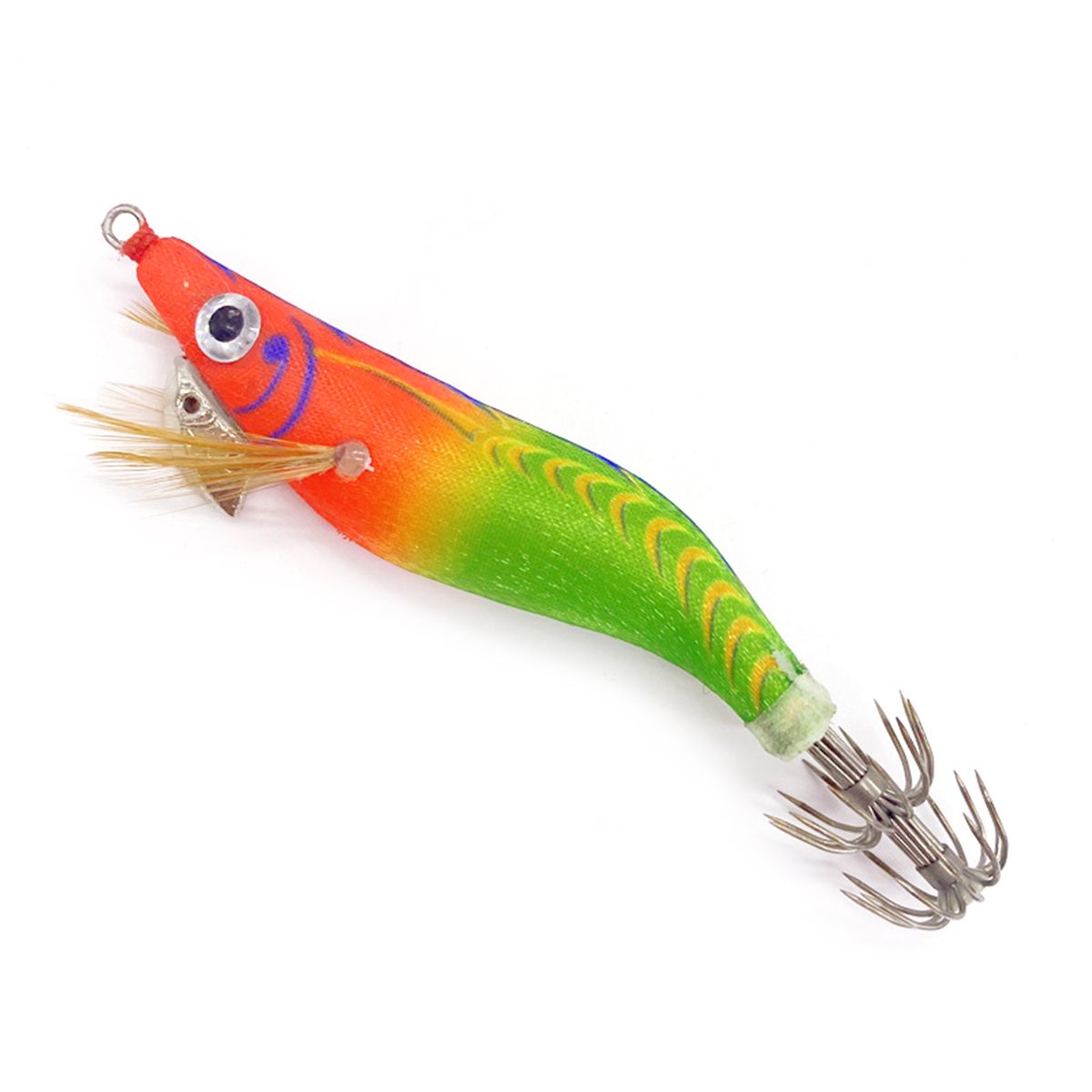 2.2# 9g Useful Fishing Bait Sharp Hooks Highly-Green