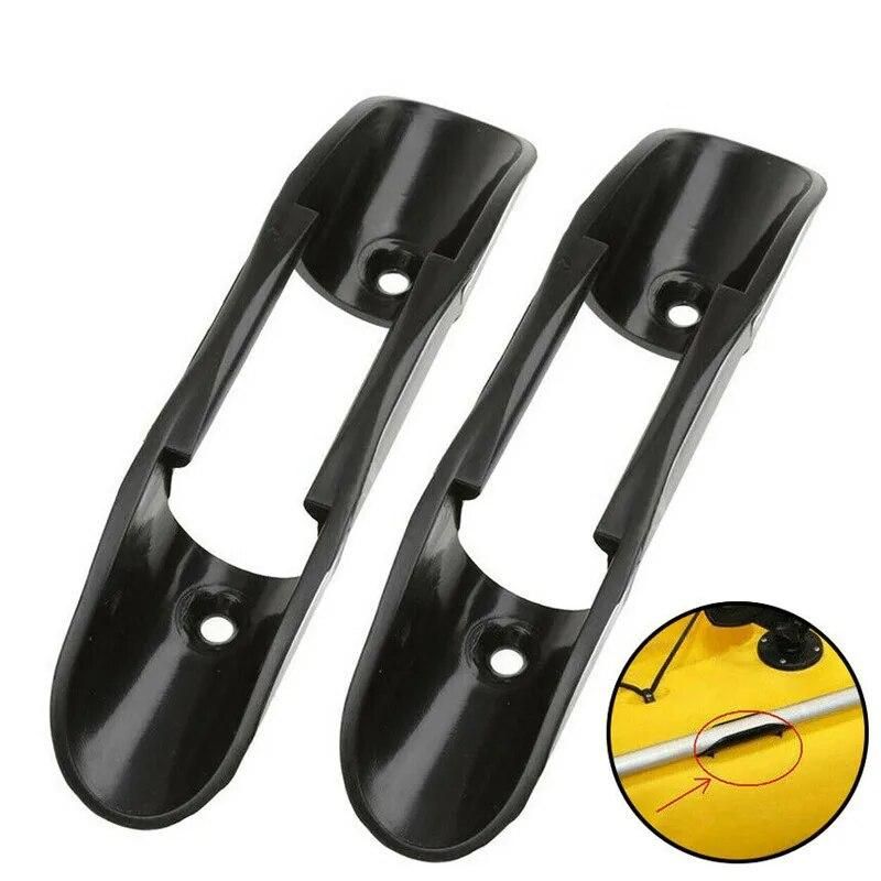 2pcs/set Boat Accessories Canoe Mount Removable Fishing Kayak Practical Paddle Clip Holder Watercraft Oars ABS Plastic Marine