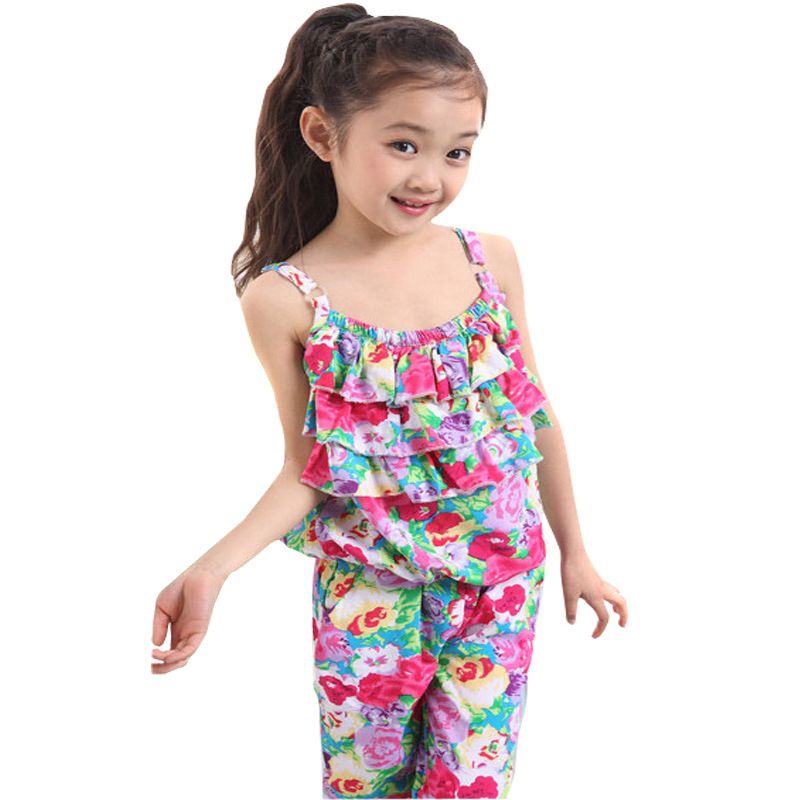 Strap Shoulder Floral Playsuit/Jumpsuit