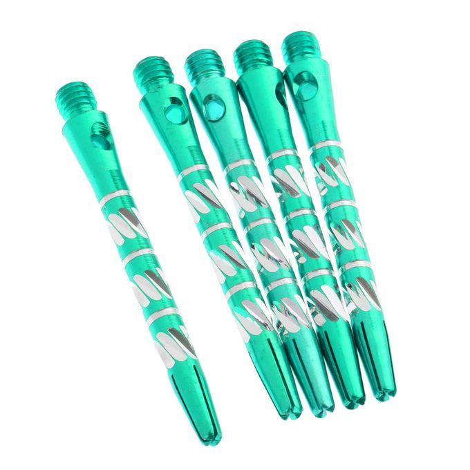 5pcs Ultralight Dart Shafts Stems Darts Accessories Parts Green