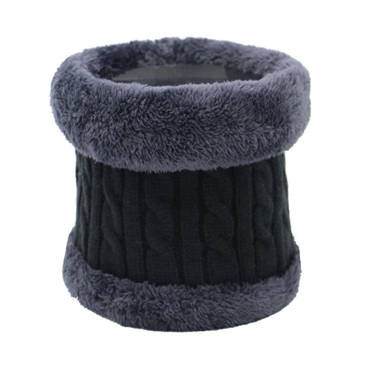 Men Women Neck Wrap Cozyride Versatile Neck Wrap Warm for Outdoor Black