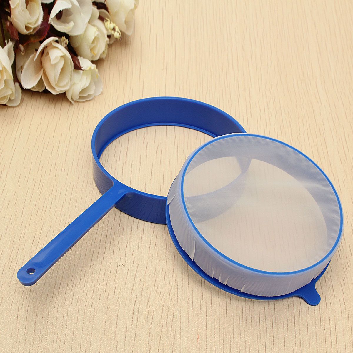 Detachable 200 Mesh Collecting Brine Shrimp Artemia Newborn Plastic Sieve Net