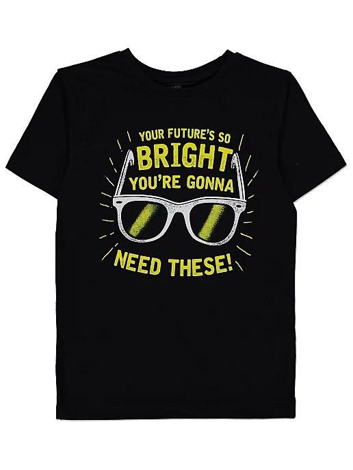 Bright Future Slogan T-Shirt