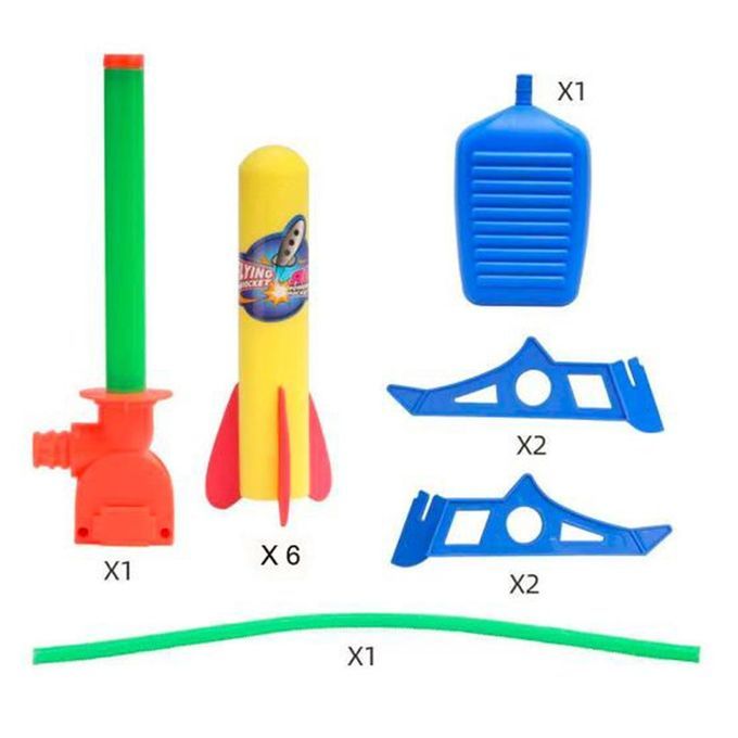 Pedal Ro Ket Laun Her  Hildren's Toy Foam Toy Birthday Gift Holiday Gift-colorful