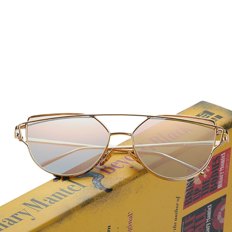 New European Trend Personality Sunglasses Stainless Steel Fr