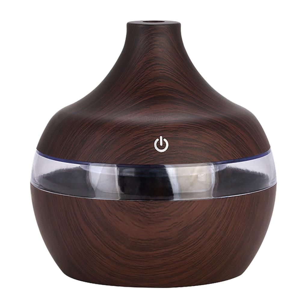Essential Oil  Diffuser  LED  Air Dark Brown