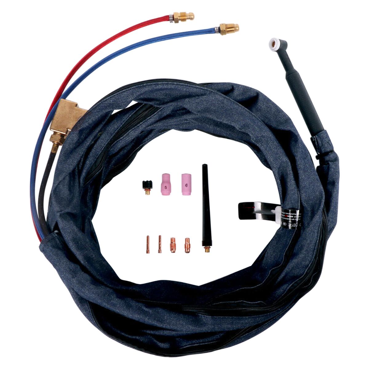 WP-20F TIG Soldering Torch 250Amp Water-Cooled Flexible
