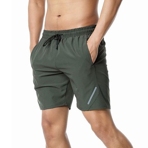 Mens Running Shorts Gym Sportswear Fitness Workout Scanties Pants For Male Sport Tennis Basketball Soccer Training Knickers(#Olive)