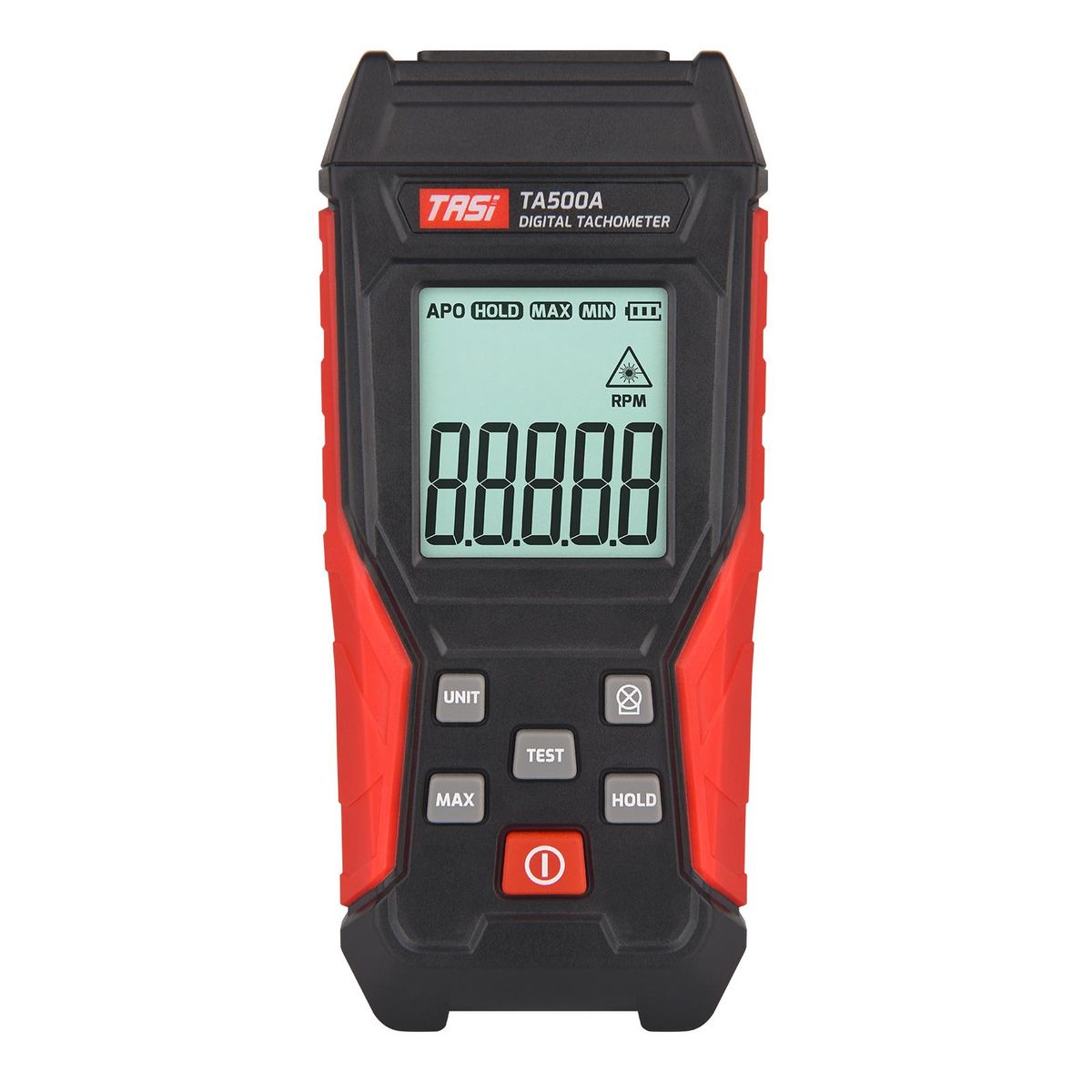 TASI Digital Tachometer Non-Contact Mini RPM Tester Meter LCD Display Handheld Digital Tachometer for Motor Wheels Lathe Car Making