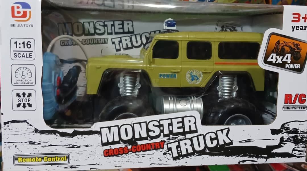 Remote Control Monster Truck Toy