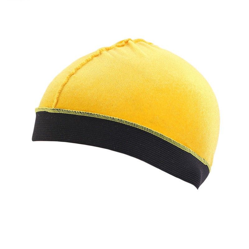 (Beige)Hair Accessories Kids Velvet Dome Wave Cap Children Hair Cover Bonnet For Boy Headwear  XXA