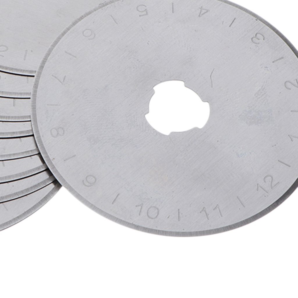 10x Rotary Cutter Circular Blade Refill Replacement Circle