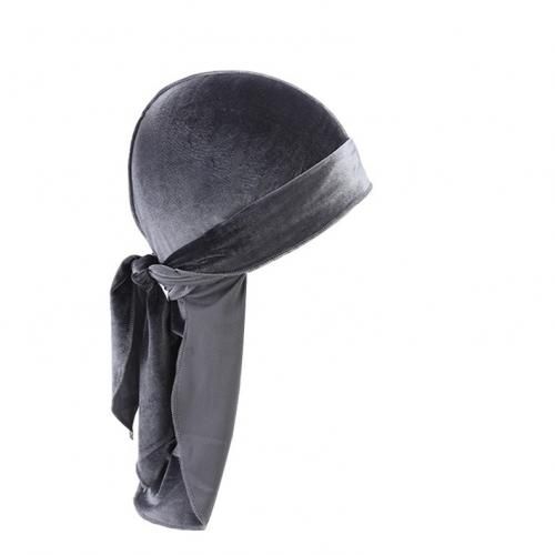 Premium Velvet Durag-Grey