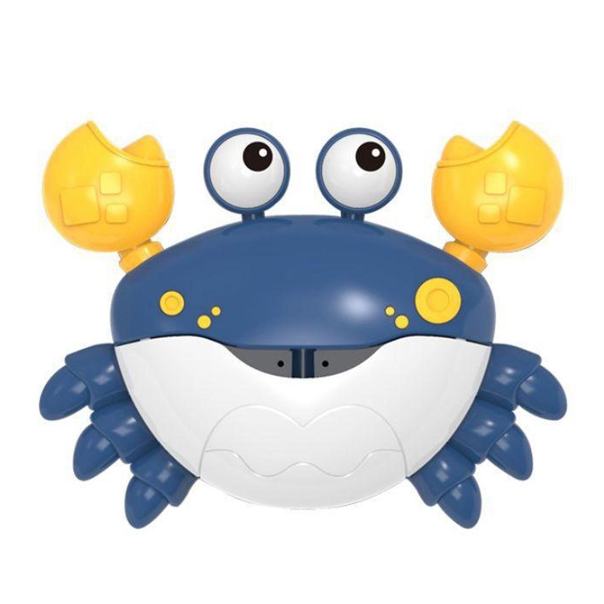 Bubble Maker with Suction Cup Bubbles Musical Electric Bubble for Boys Blue