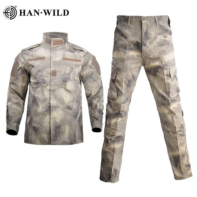 Combat Shirts Tactical Waterproof Jacket Army Ruin Gray_XS