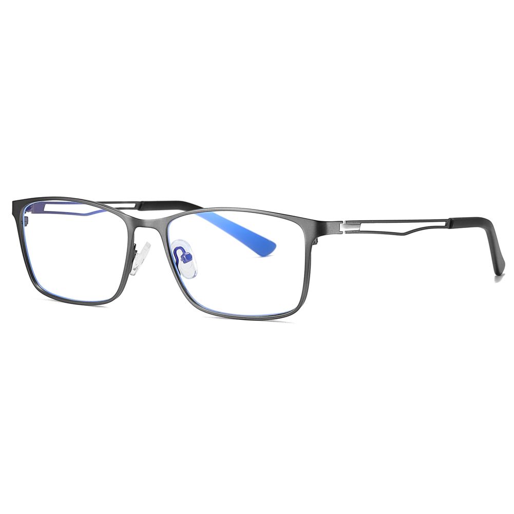Rectangular Metal Frame Anti-blue Light Computer Glasses