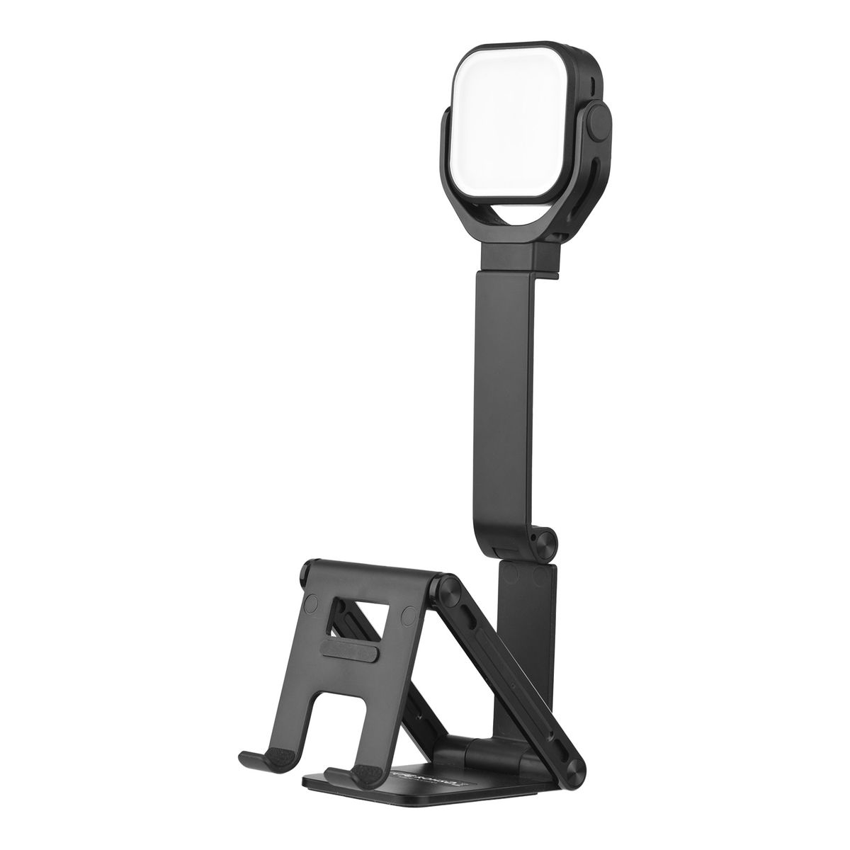Foldable Mobile Phone Holder   LED  Light 2-in-1 46 Lamp
