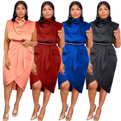 Silk party dress