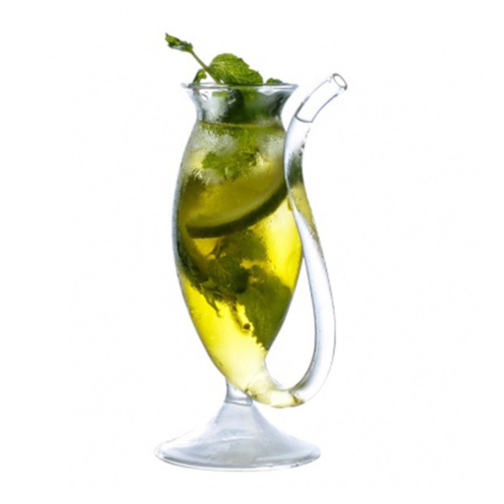 Wine Whiskey Glass Heat Resistant Sucking Juice Milk-