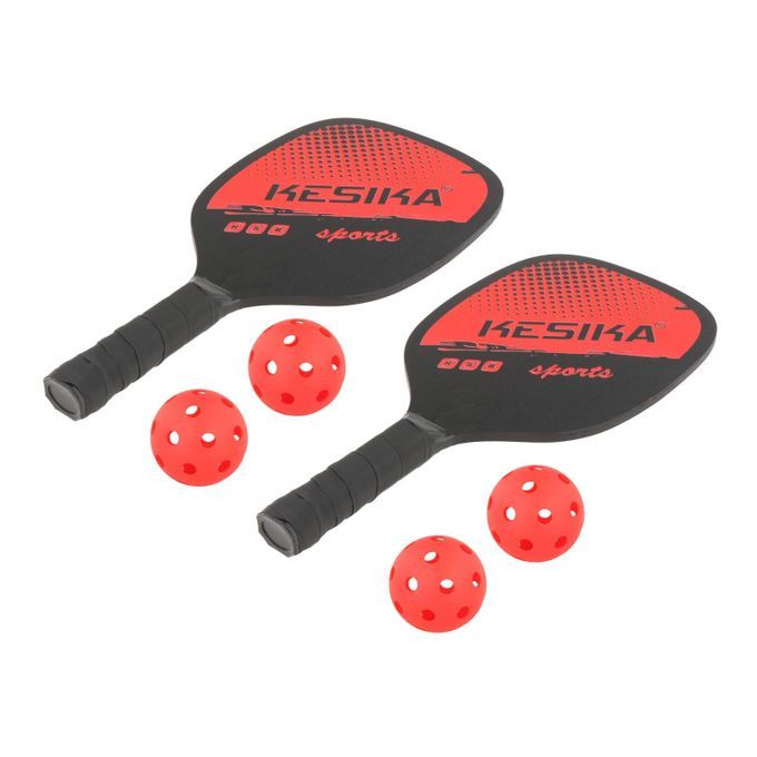 Honeycomb Core Pickle Ball Paddles Lightweight Red