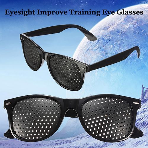 1 Pcs Eyesight Improve Training Eye Glasses Pinhole Eyewear Aid