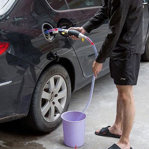 Siphon Hand Pump Portable Manual Car Gasoline Pump.