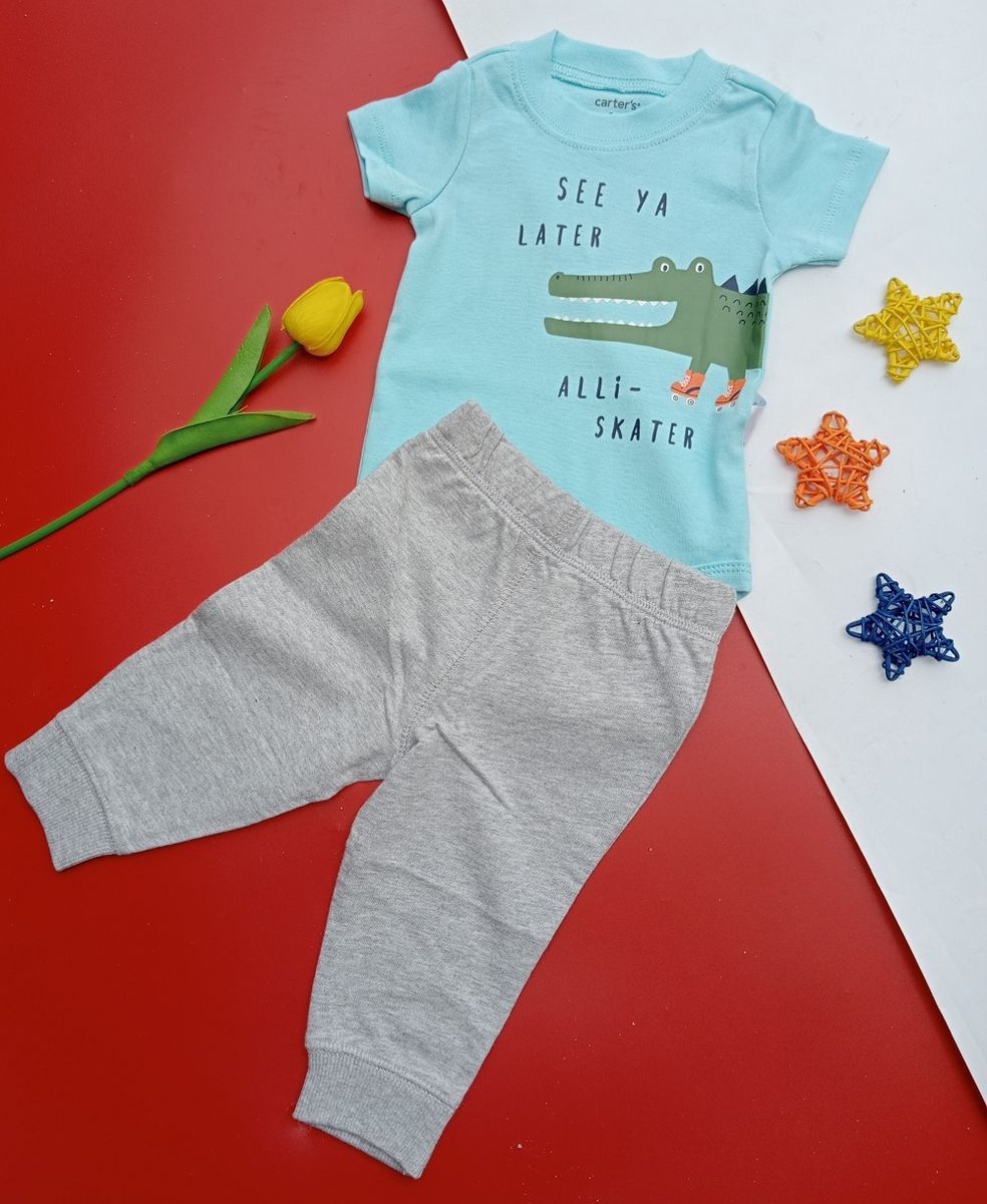 Boy Long Sleeves Tshirt And Joggers Sets