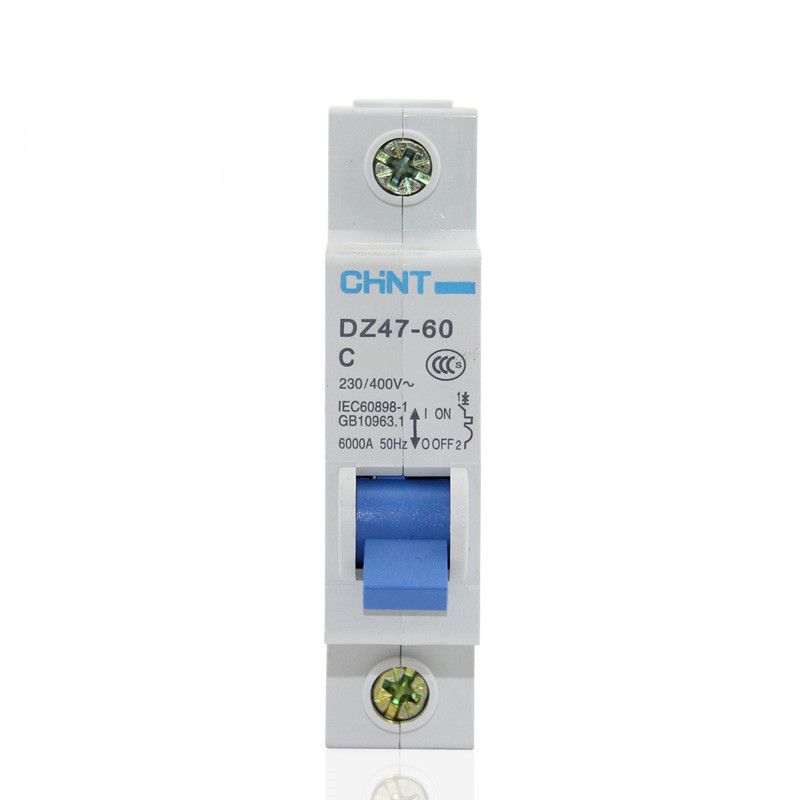 Breaker Mini Type DZ47-60 Household MCB Pole Circuit 1 CHNT