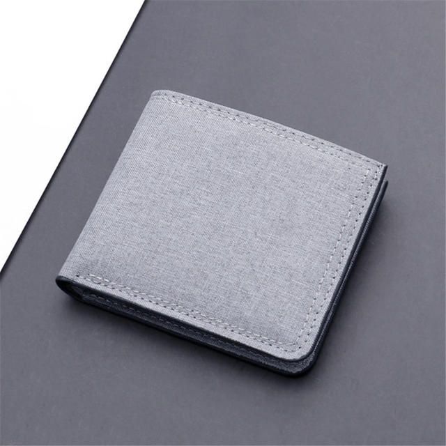 Purse Coin Pouch Card Vertical Canvas Wallet Billetera