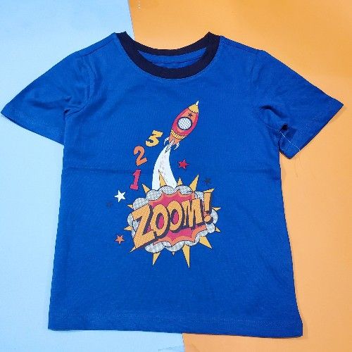 Children Boys 123 Zoom Design Tshirt