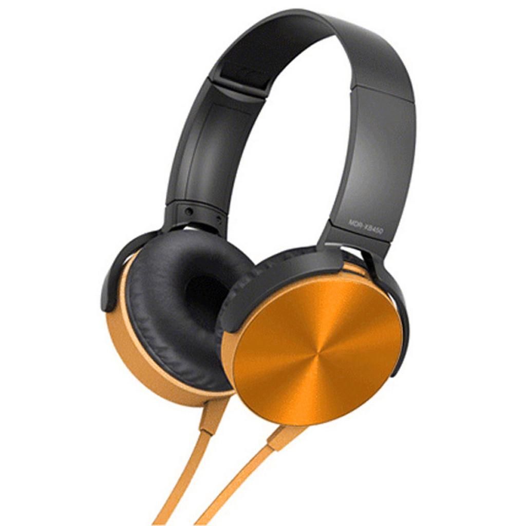 Ultra-Portable Professional DJ Headphones With 120cm Cable, Golden