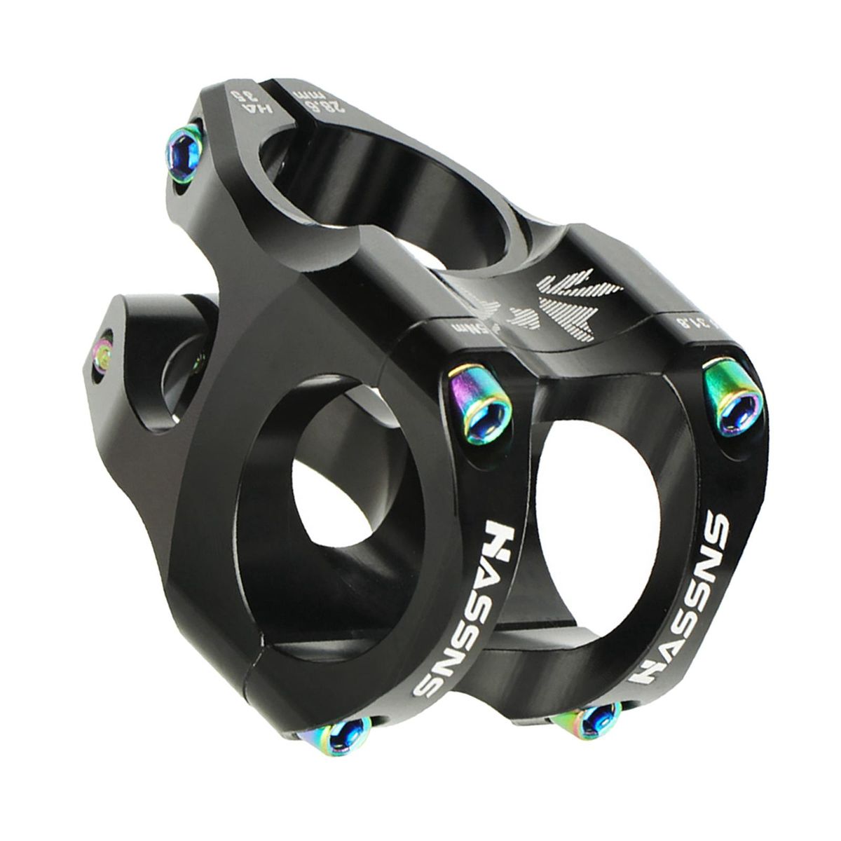 31.8mm Bike Stem Bicycle Short Stem Replacement 28.6mm 1-1/8 For Black
