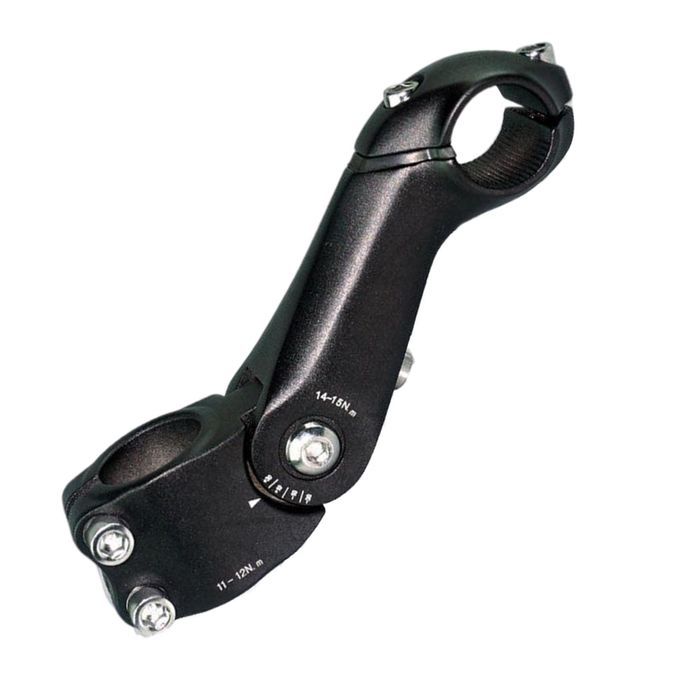 MTB Adjustable Short Handler Bar Riser For 25.4mm Mountain Matte Black
