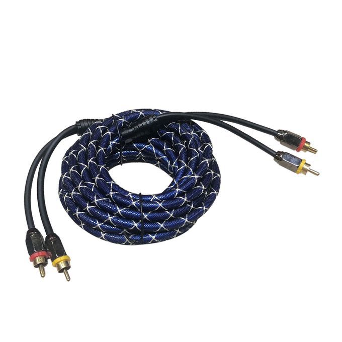 4.5m Car Audio Speaker RCA Cable Wire Interconnect Electronic