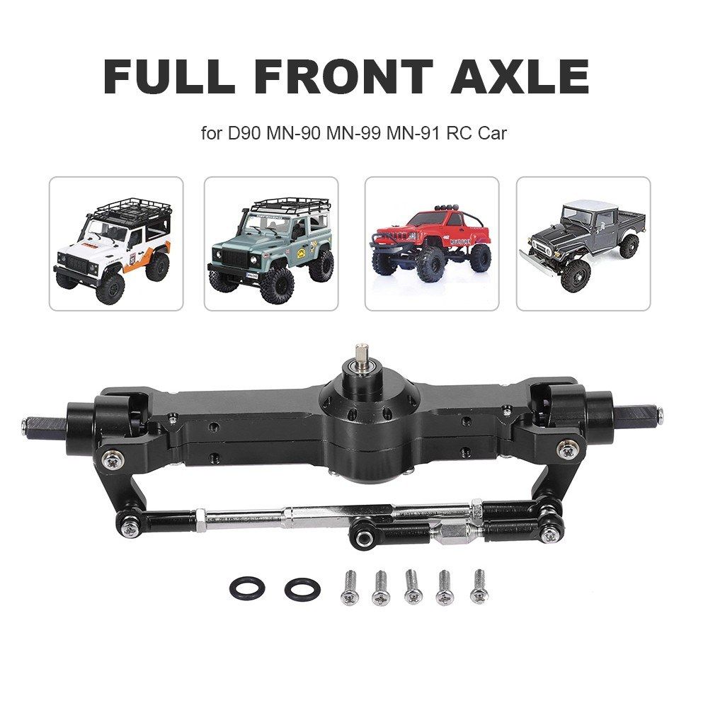 Aluminum Alloy Full Front Axle For D90 MN-90 MN-99 MN-91
