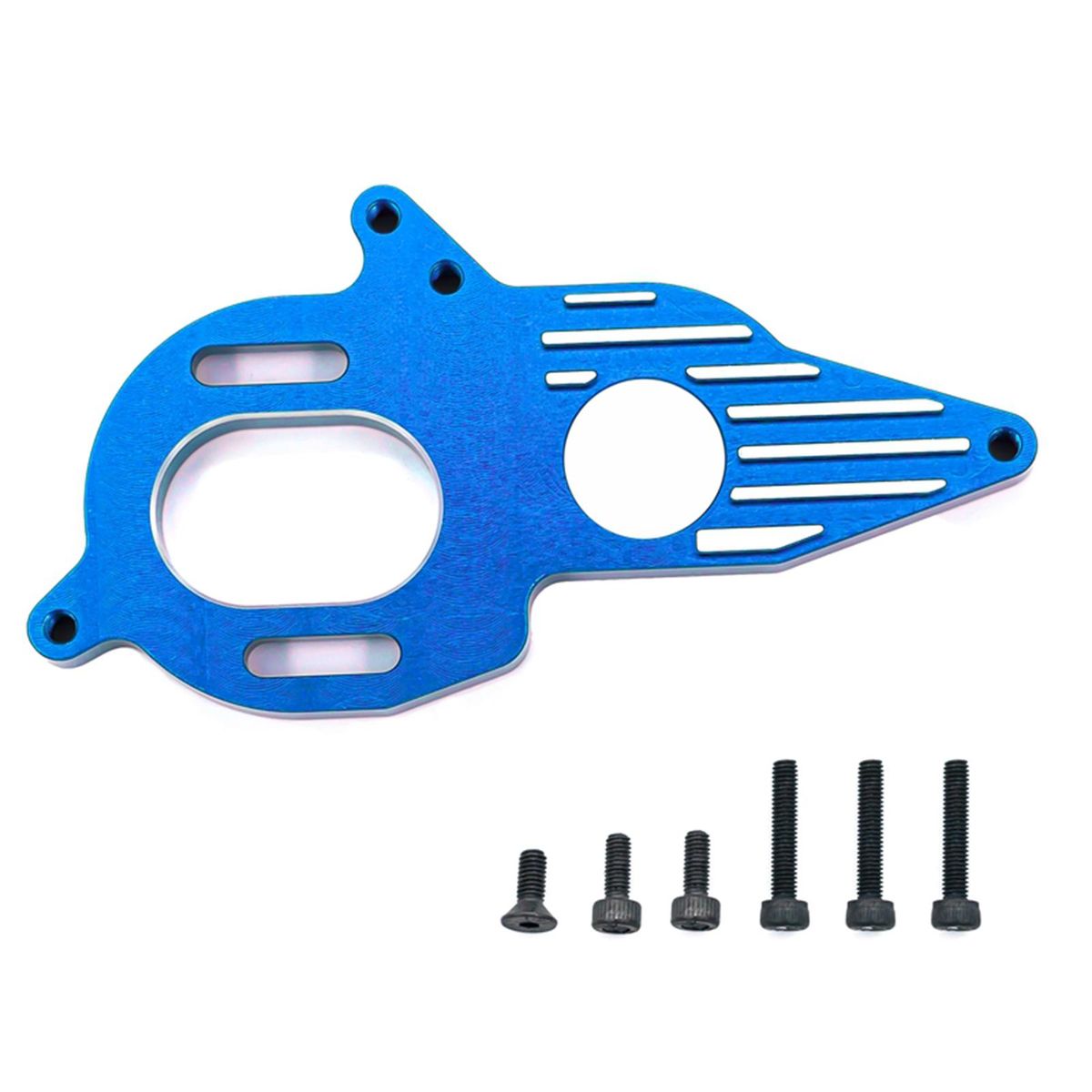 Motor Heat Sink Mount Aluminum Alloy Motor Heat Sink Replacement for Arrma 1/10 4X4 Granite Mega RC Car