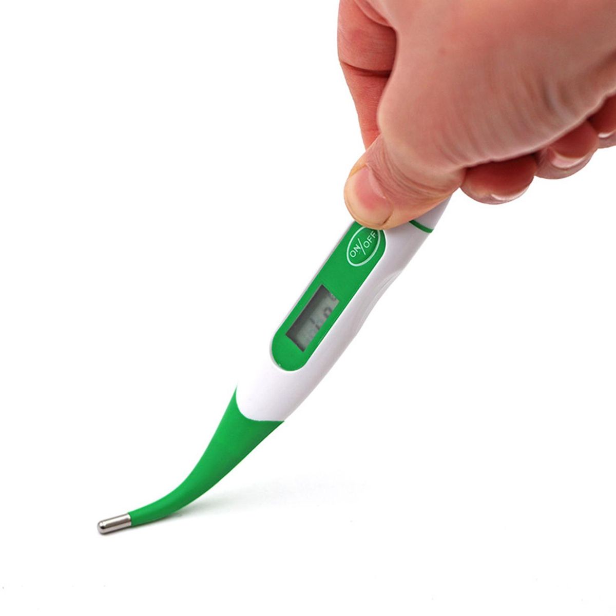 Animal Thermometer Digital LED Display Thermometer Fast Reading Accurate Waterproof Pet Digital Thermometer for Dogs Horse Cats Pigs Sheep