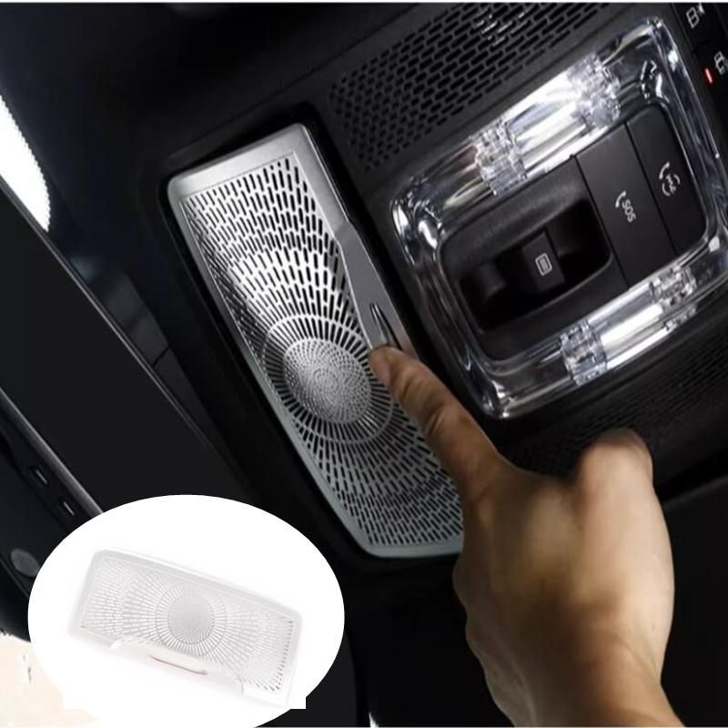 Aluminum Alloy For Mercedes Benz A B GLA GLB Class W177 W247 X247 -2023 Car Roof Glasses Box Mesh Cover Trim Accessories