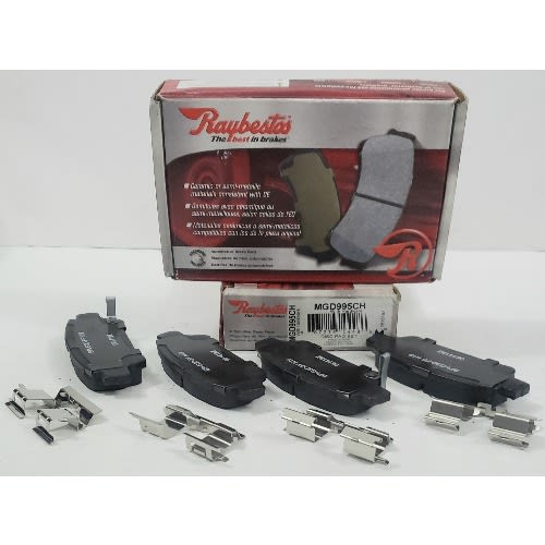 Raybestos Mgd 995ch R-line Ceramic Rear Brake Pad SET