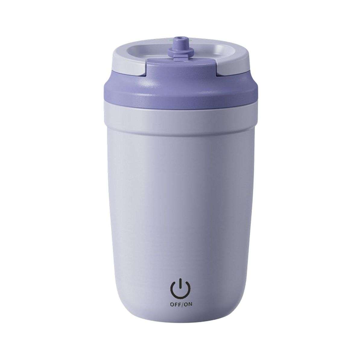 Portable Mixing Cup Portable Rechargeable Electric Stirring for Coffee Purple