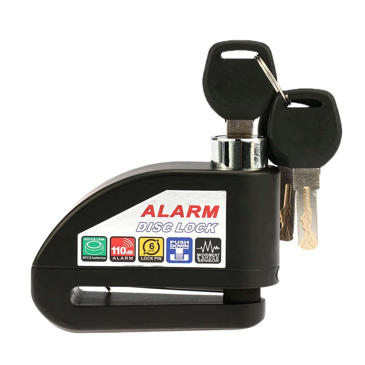 Motorcycle Scooter Bicycle Disc Brake Lock Security