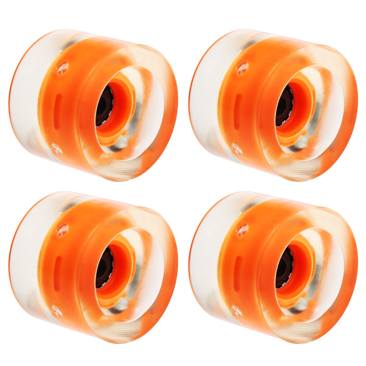 4pcs Skateboard Wheels LED Light UP Replacement Wheels