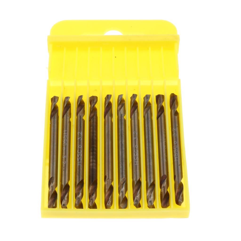 10pcs High Speed Steel HSS Drill Twist Metal Drill Bit