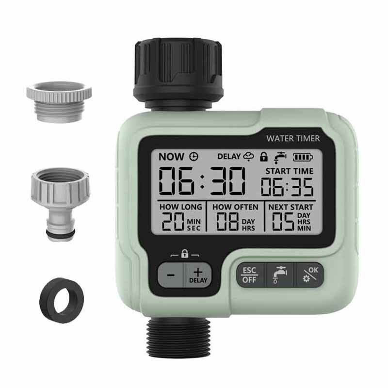 Powered By 2 AA Batteries Automatic Watering Timer Garden