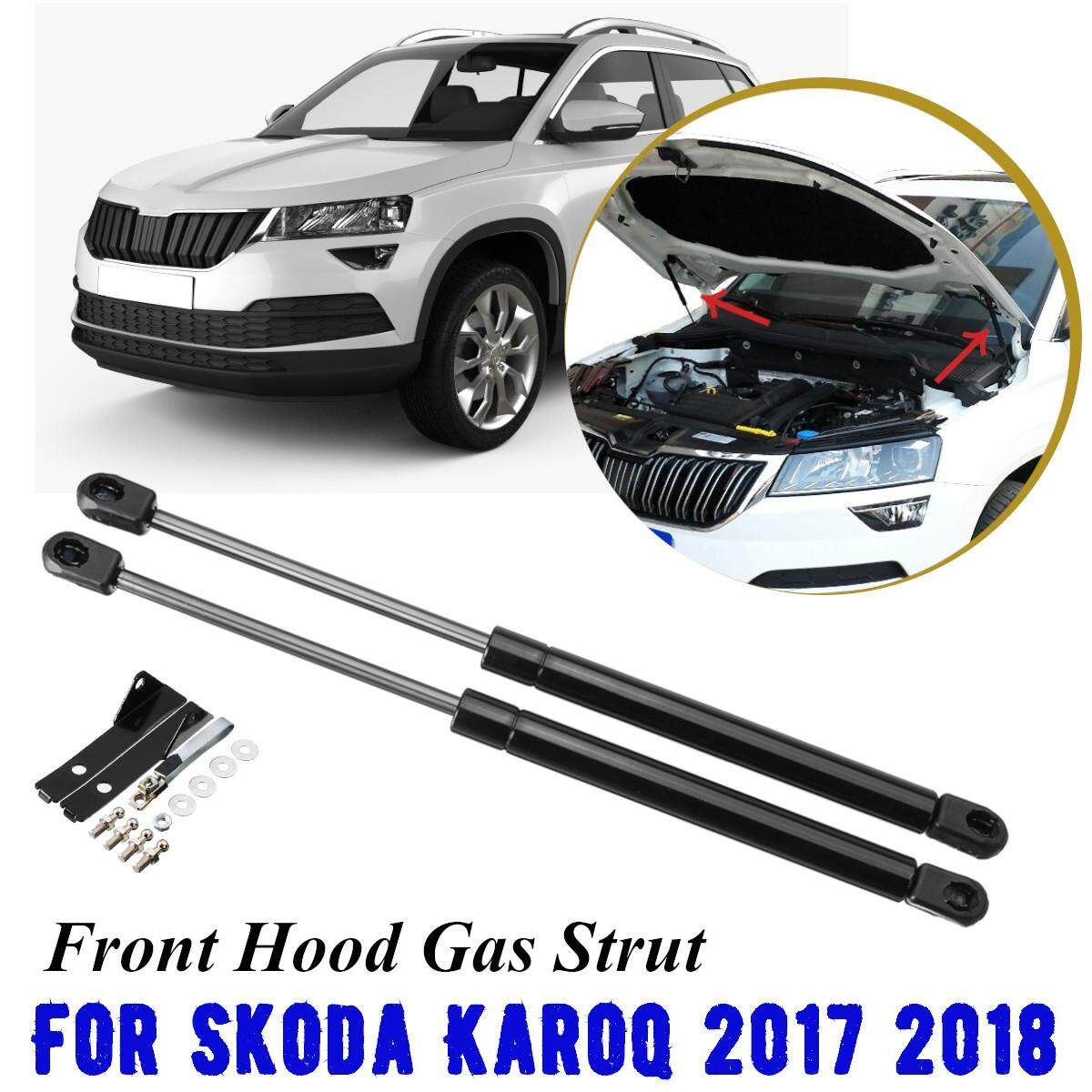 Car Front Hood Engine Cover Hydraulic Rod Strut Spring Shock Bar 2Pcs/Set For Skoda Karoq 2017 2018