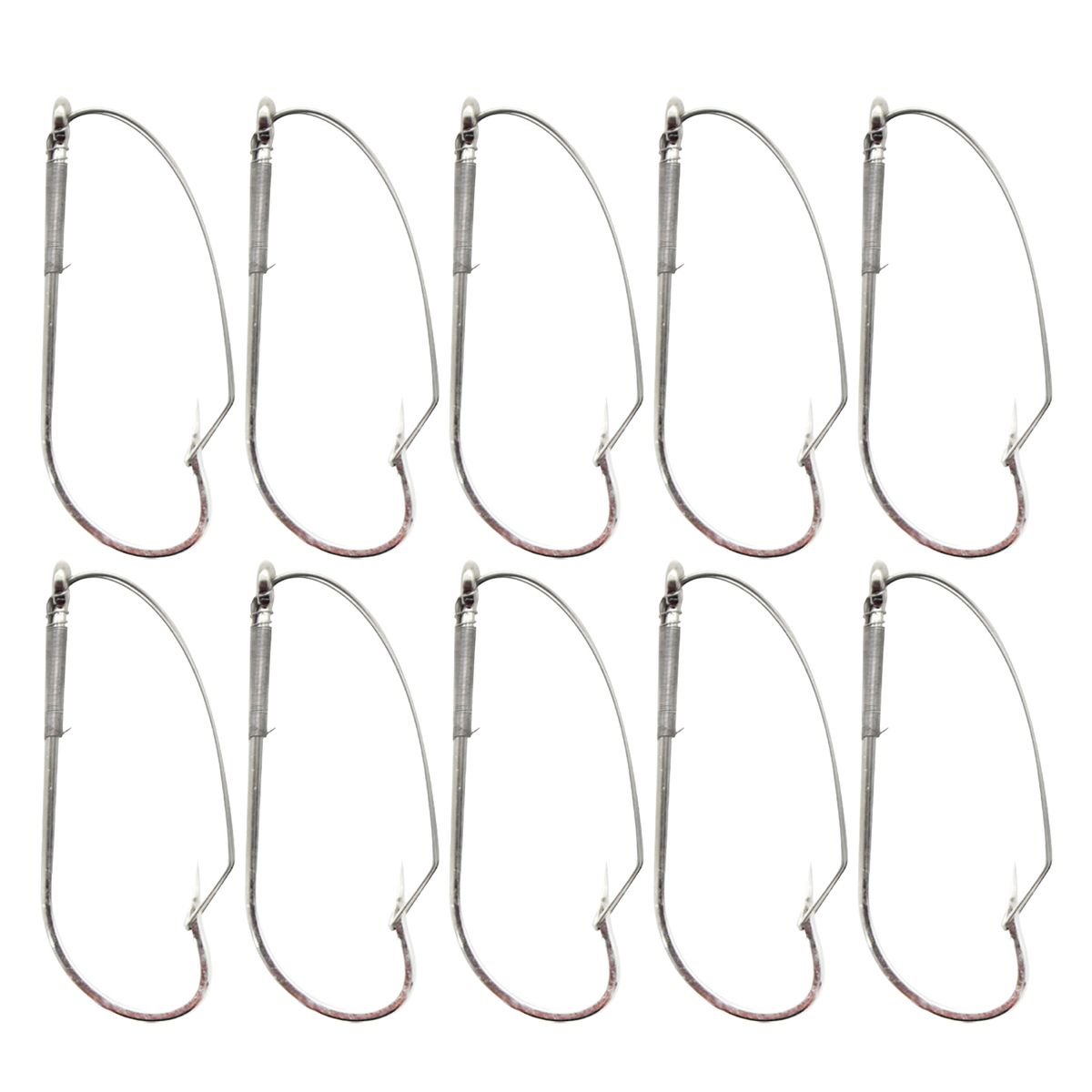 10Pcs/Box Portable Barbed Fishing Hook Sturdy Anti-hanging